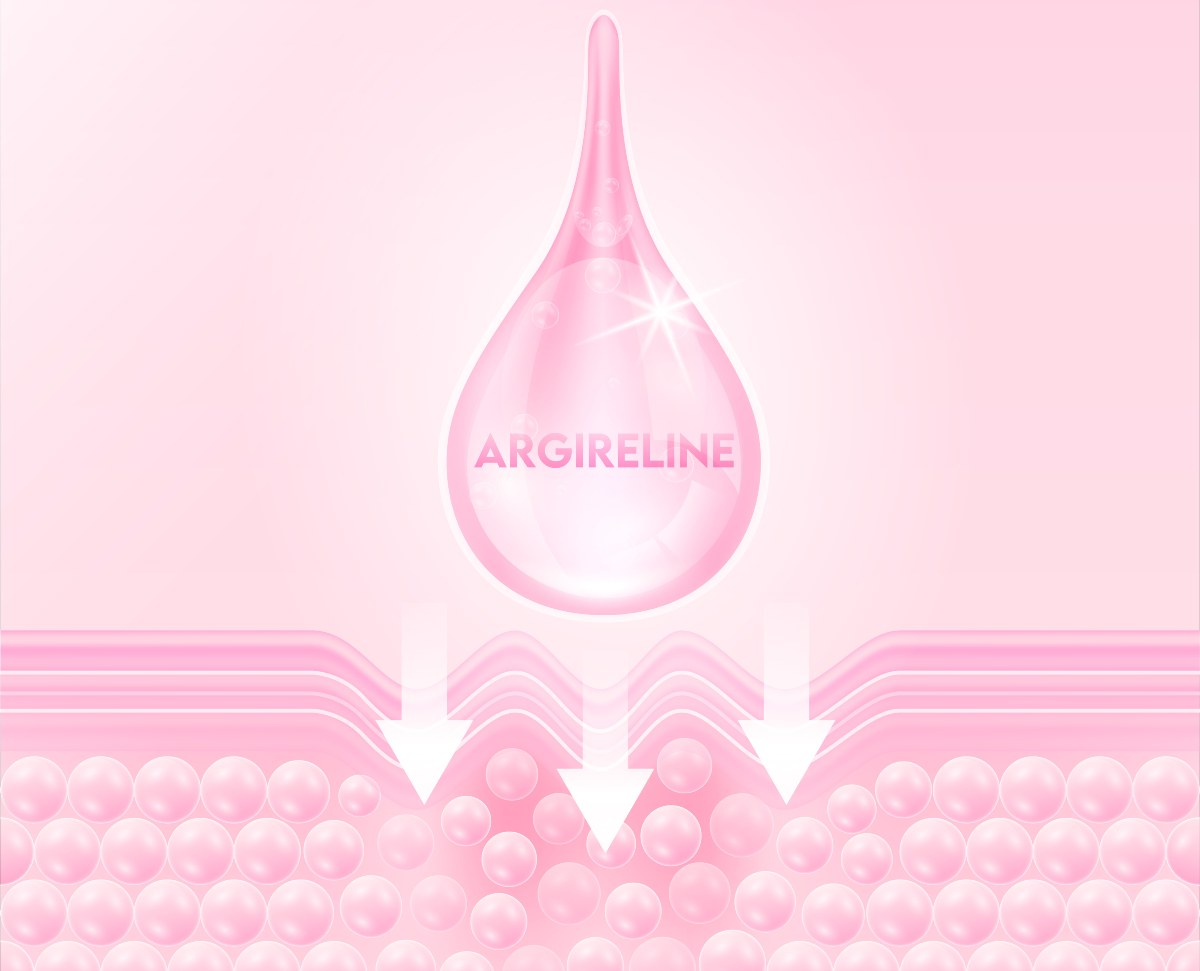 Signalpeptide wie Argireline können, richtig eingesetzt, zur Entspannung der Gesichtsmuskulatur und zur Hautberuhigung beitragen Argireline - Symbolbild