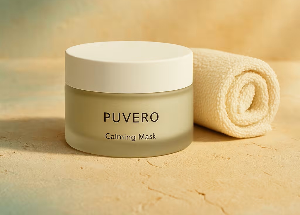 PUVERO Calming Mask | wirkt beruhigend und lindert Rötungen oder Reizungen Calming Mask 2