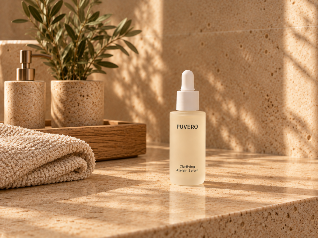 PUVERO Clarifying Azelain Serum mit Azelainsäure für fettige und unreine Haut